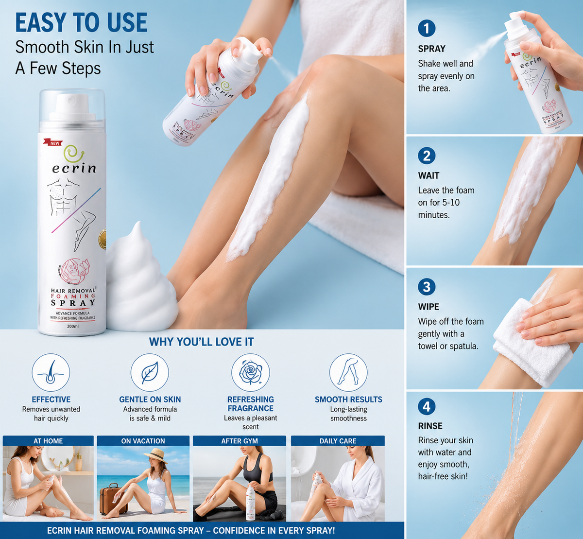 Hair Removal Spray