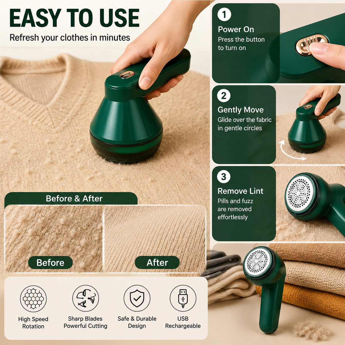Electric Lint Remover
